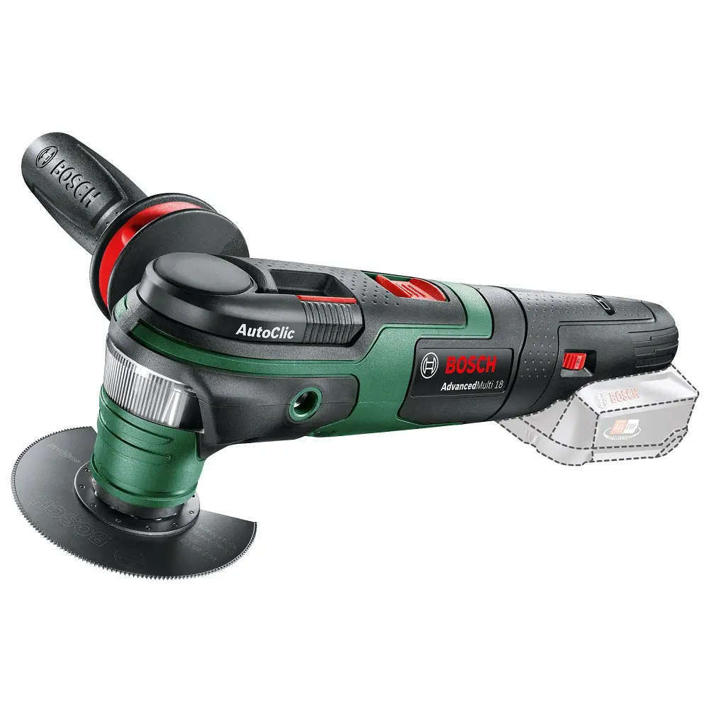 Sculă electrică multifuncţională cu acumulator Bosch 0603104000  AdvancedMulti 18
